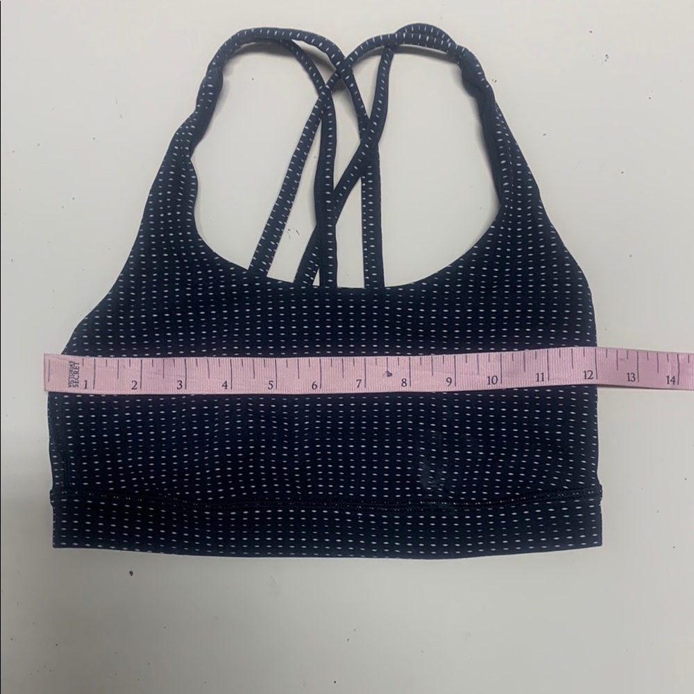 Lululemon Women's Strappy Black Sports Bra